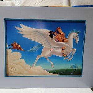 Disney Store Hercules Lithograph